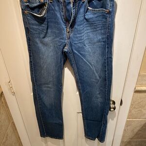 Levi's Relaxed Fit Blue Jeans for Men 505 31x32